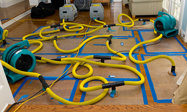 Professional Water Extraction technician working in Brooks, GA